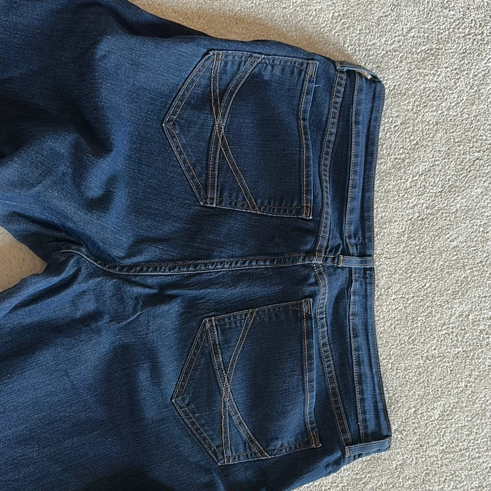 NYDJ Women's Dark Blue Straight Leg Jeans - Picture 4 of 4